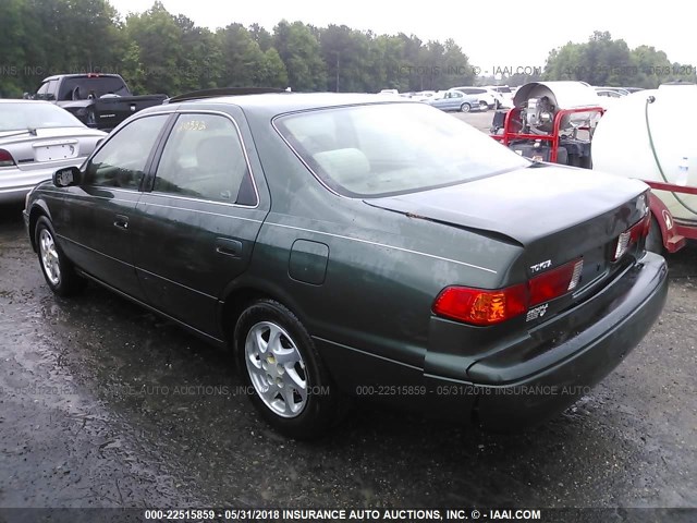 JT2BG22K1Y0513213 - 2000 TOYOTA CAMRY CE/LE/XLE 绿色 照片 3