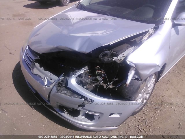 3VWEG71K67M157577 - 2007 VOLKSWAGEN JETTA WOLFSBURG 银色 照片 6