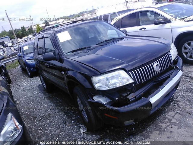 4M2YU91197KJ00447 - 2007 MERCURY MARINER LUXURY BLACK photo 1