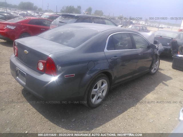 1G1ZG57B29F119680 - 2009 CHEVROLET MALIBU LS Boz foto 4