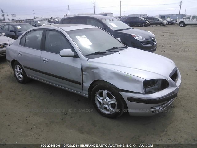 KMHDN46D45U118259 - 2005 HYUNDAI ELANTRA GLS/GT SILVER photo 1