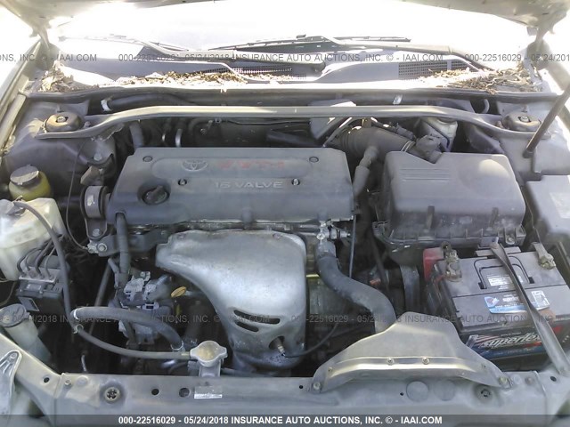 4T1BE32K55U599838 - 2005 TOYOTA CAMRY LE/XLE/SE ნაცრისფერი ფოტო 10