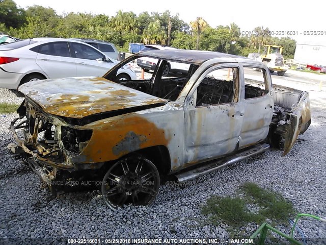 3TMJU62N46M017975 - 2006 TOYOTA TACOMA DOUBLE CAB PRERUNNER BROWN photo 2