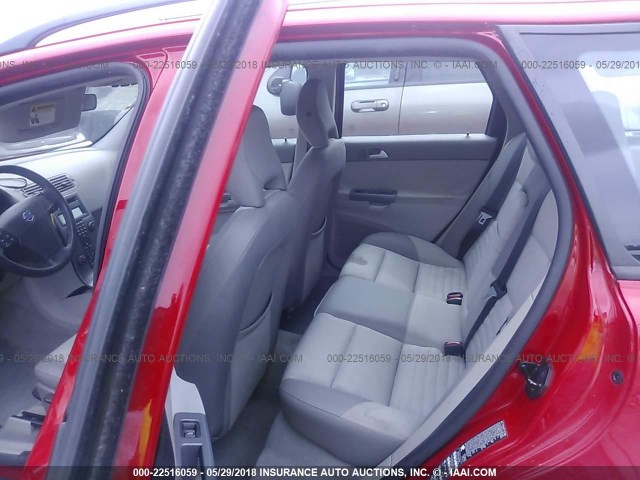 YV1MW382652046395 - 2005 VOLVO V50 2.4I RED photo 8