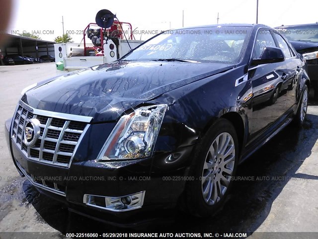 1G6DK5E36C0131436 - 2012 CADILLAC CTS PERFORMANCE COLLECTION Черный фото 2
