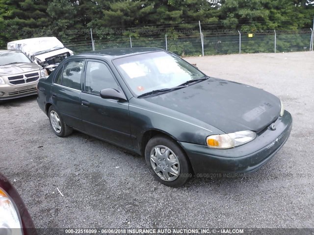 1Y1SK52881Z420097 - 2001 CHEVROLET GEO PRIZM LSI GREEN photo 1