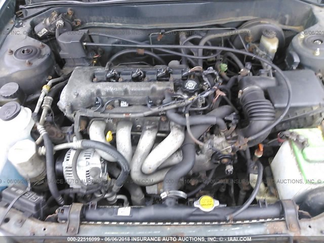 1Y1SK52881Z420097 - 2001 CHEVROLET GEO PRIZM LSI მწვანე ფოტო 10