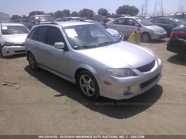 JM1BJ245321541483 - 2002 MAZDA PROTEGE PR5 银色 照片 1
