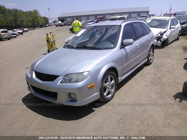 JM1BJ245321541483 - 2002 MAZDA PROTEGE PR5 银色 照片 2