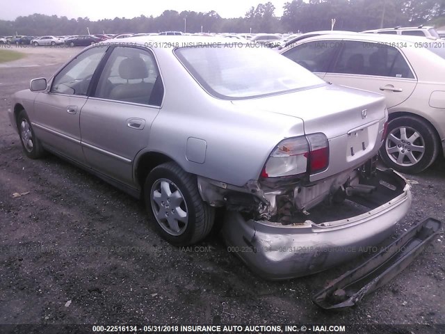 1HGCE6672TA003682 - 1996 HONDA ACCORD EX/EX-R TAN photo 3