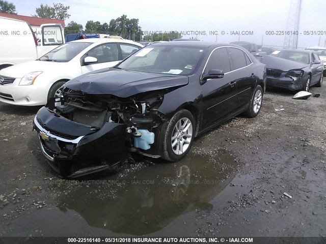 1G11C5SL1FF300256 - 2015 CHEVROLET MALIBU 1LT 黑色 照片 2