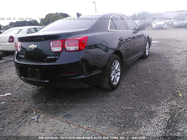1G11C5SL1FF300256 - 2015 CHEVROLET MALIBU 1LT 黑色 照片 4