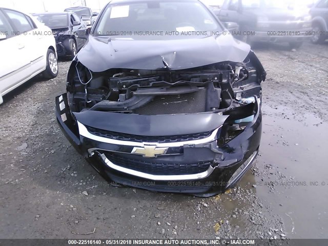 1G11C5SL1FF300256 - 2015 CHEVROLET MALIBU 1LT 黑色 照片 6