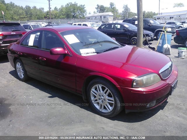 1LNHM87A34Y660959 - 2004 LINCOLN LS BURGUNDY photo 1