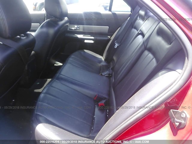 1LNHM87A34Y660959 - 2004 LINCOLN LS BURGUNDY photo 8