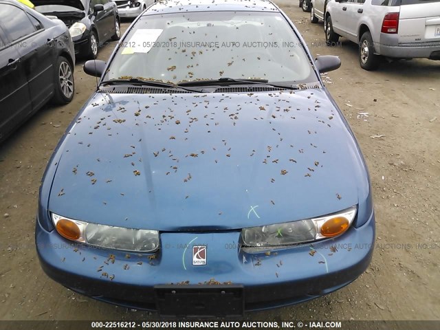 1G8ZH5283YZ257333 - 2000 SATURN SL1 BLUE photo 6