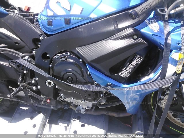 JS1GN7FA0G2100679 - 2016 SUZUKI GSX-R600 BLUE photo 8