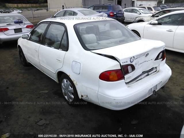 2T1BR18E7WC013007 - 1998 TOYOTA COROLLA VE/CE/LE 白色 照片 3