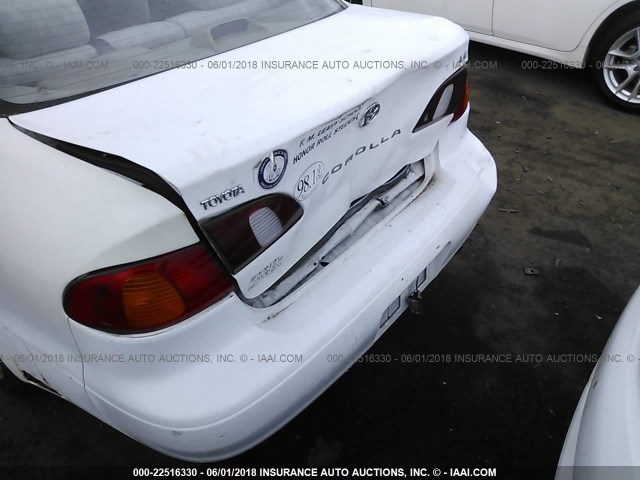 2T1BR18E7WC013007 - 1998 TOYOTA COROLLA VE/CE/LE 白色 照片 6