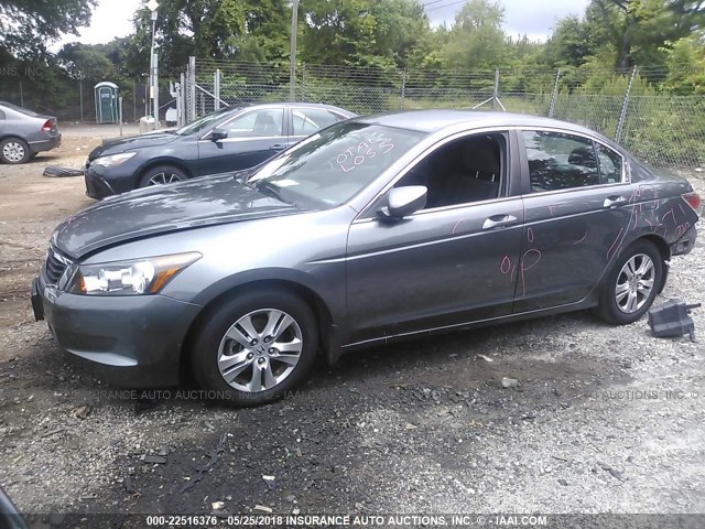 1HGCP26409A174626 - 2009 HONDA ACCORD LXP GRAY photo 2