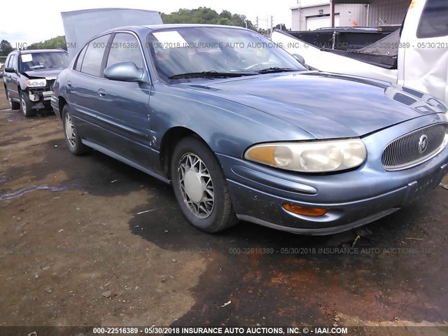 1G4HR54K3YU309348 - 2000 BUICK LESABRE LIMITED BLUE photo 1