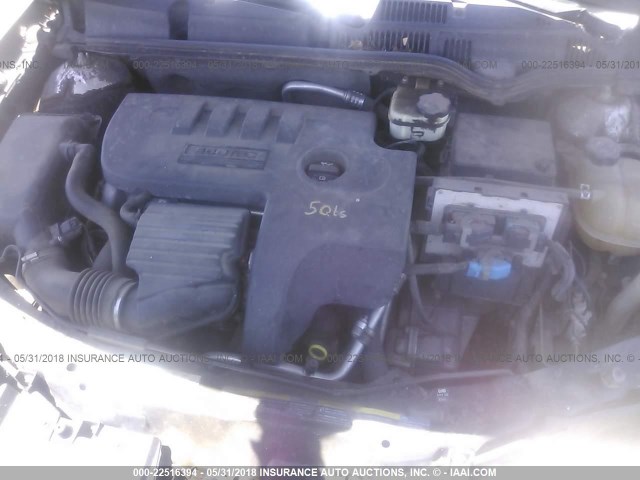 1G8AJ55F86Z204877 - 2006 SATURN ION LEVEL 2 Ağ foto 10