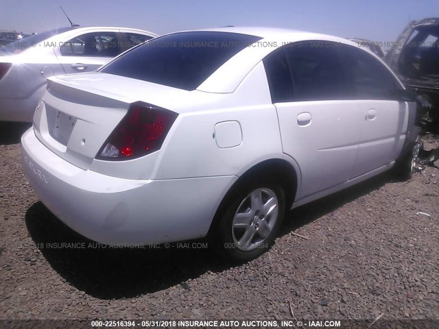 1G8AJ55F86Z204877 - 2006 SATURN ION LEVEL 2 WHITE photo 4