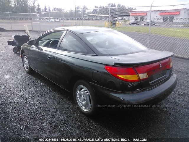 1G8ZH1272WZ135947 - 1998 SATURN SC2 GREEN photo 3