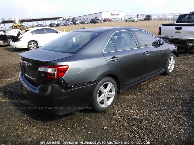 4T1BF1FK4CU086976 - 2012 TOYOTA CAMRY SE/LE/XLE 灰色 照片 4