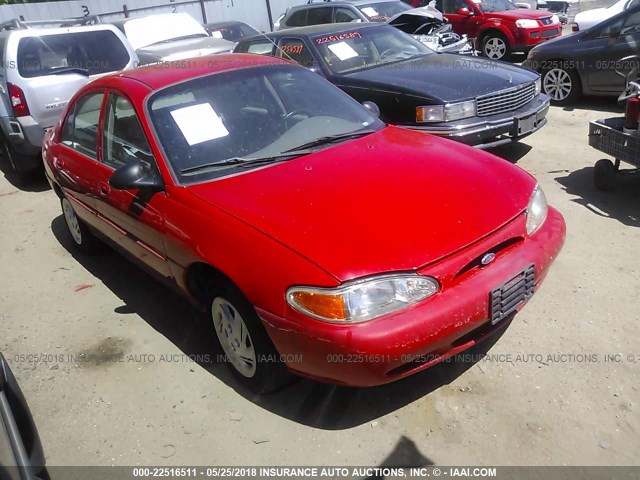 3FAFP13P81R168478 - 2001 FORD ESCORT RED photo 1