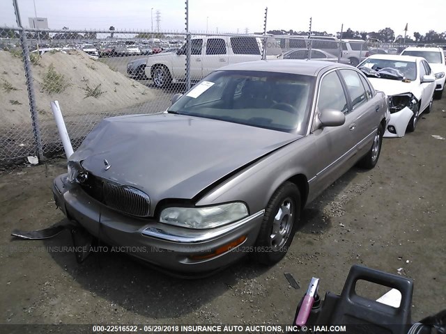 1G4CW52KXY4147336 - 2000 BUICK PARK AVENUE  GOLD photo 2