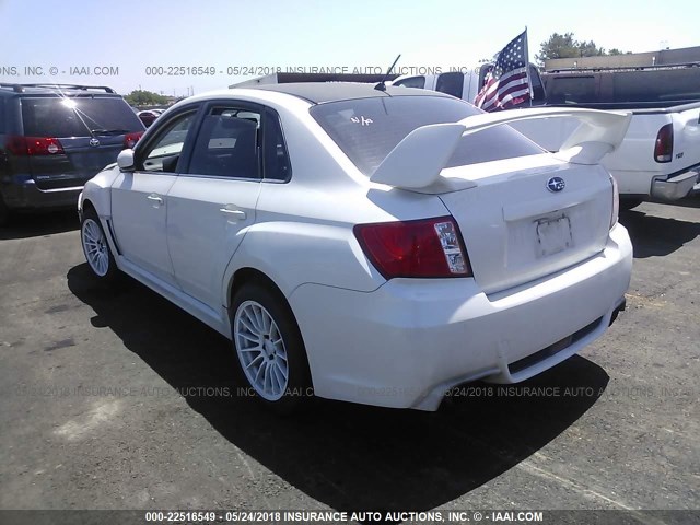 JF1GV7E68DG034406 - 2013 SUBARU IMPREZA WRX WHITE photo 3