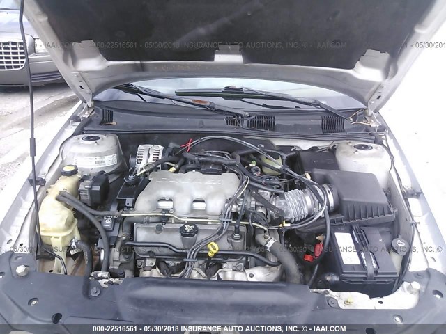 1G2NF52E83C272944 - 2003 PONTIAC GRAND AM SE1 SILVER photo 10