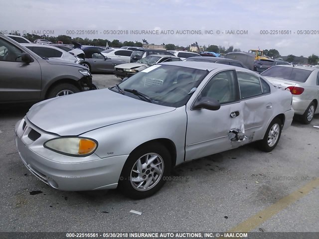 1G2NF52E83C272944 - 2003 PONTIAC GRAND AM SE1 SILVER photo 6