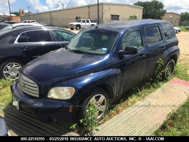 3GNDA13D48S559565 - 2008 CHEVROLET HHR LS BLUE photo 2