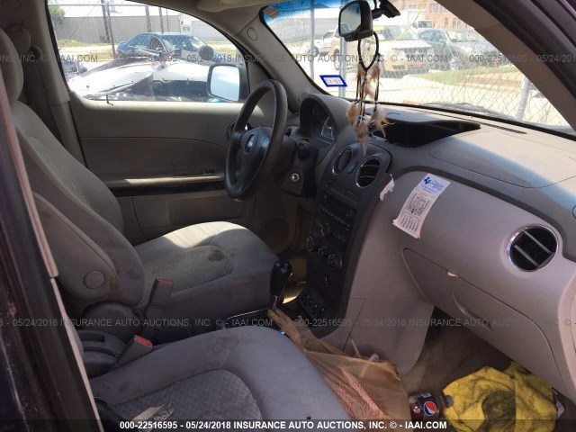 3GNDA13D48S559565 - 2008 CHEVROLET HHR LS BLUE photo 5