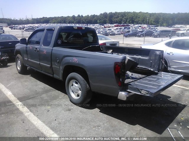 1GCCS19E388102224 - 2008 CHEVROLET COLORADO GRAY photo 3