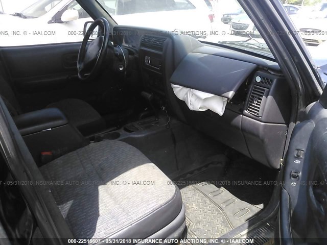 1J4FF68S5XL528220 - 1999 JEEP CHEROKEE SPORT/CLASSIC შავი ფოტო 5