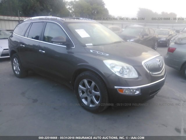 5GAEV23798J100410 - 2008 BUICK ENCLAVE CXL BROWN photo 1