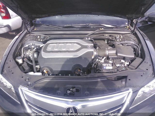 JH4KC1F96EC005851 - 2014 ACURA RLX ADVANCE BLACK photo 10