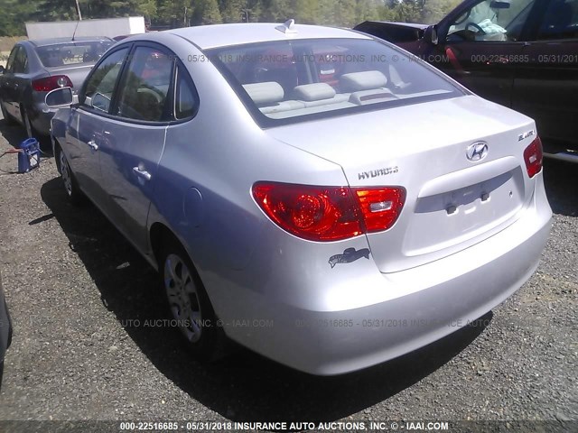 KMHDU46D69U805994 - 2009 HYUNDAI ELANTRA GLS/SE SILVER photo 3