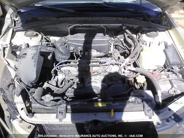 JF1SG65604H732033 - 2004 SUBARU FORESTER 2.5XS Алтын фото 10