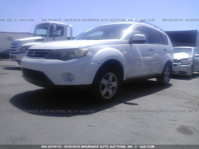 JA4MS31X77Z010811 - 2007 MITSUBISHI OUTLANDER ES/LS Ağ foto 2