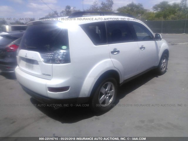 JA4MS31X77Z010811 - 2007 MITSUBISHI OUTLANDER ES/LS Ağ foto 4