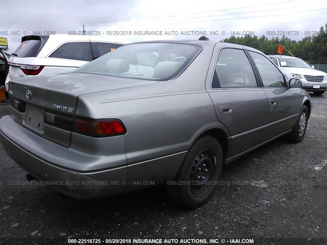 4T1BG22K2VU143929 - 1997 TOYOTA CAMRY CE/LE/XLE 棕色 照片 4
