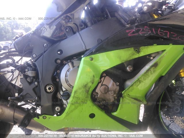 JKAZXCJ19DA017658 - 2013 KAWASAKI ZX1000 J GREEN photo 8