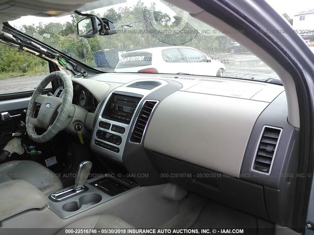 2FMDK49CX7BA87894 - 2007 FORD EDGE SEL PLUS SILVER photo 5