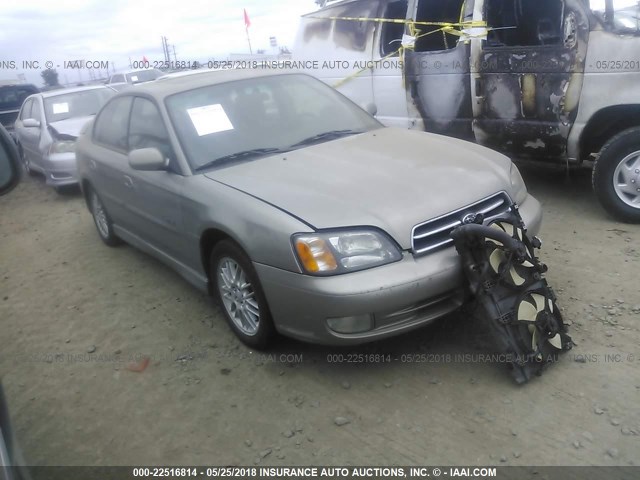 4S3BE6563Y7201663 - 2000 SUBARU LEGACY GT LIMITED BROWN photo 1