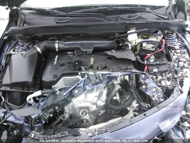 1G11B5SL9FF127010 - 2015 CHEVROLET MALIBU LS BLUE photo 10