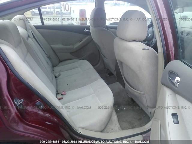 1N4AL21E07N471604 - 2007 NISSAN ALTIMA 2.5/2.5S RED photo 8